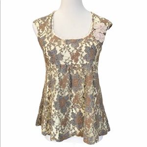Eva Franco lace top